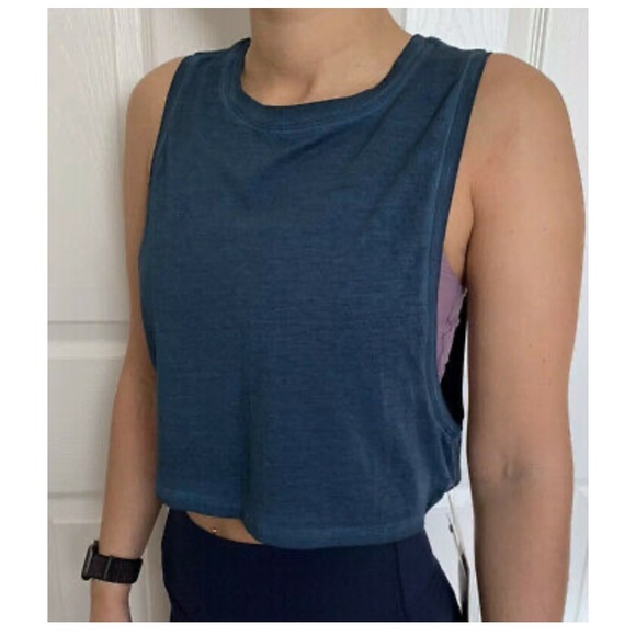 lululemon athletica Tops - Lululemon Muscle Love Crop Tank